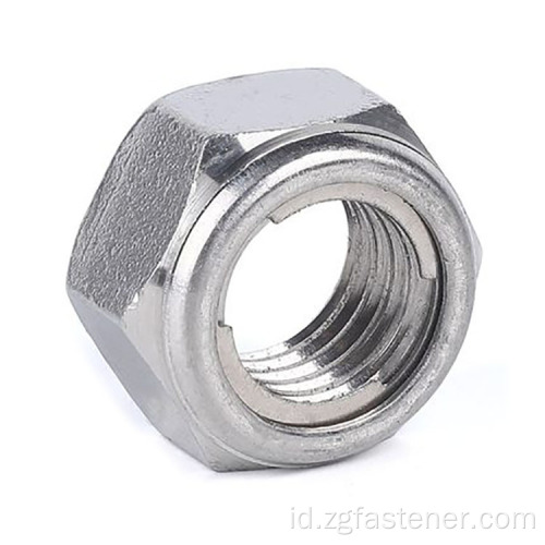 DIN980 Stainless Steel All-Metal Torsi Jenis Kacang Hexagon